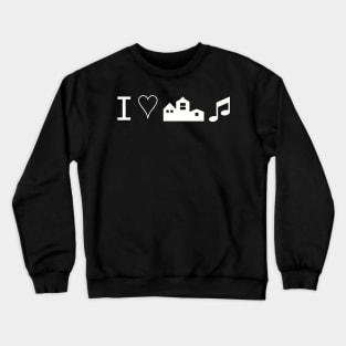 MUSIC LOVERS Crewneck Sweatshirt